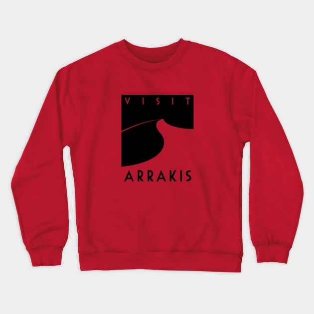 Visit Arrakis Crewneck Sweatshirt by nurmalitasyakib